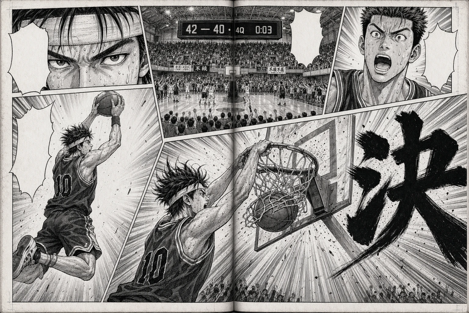 manga spread