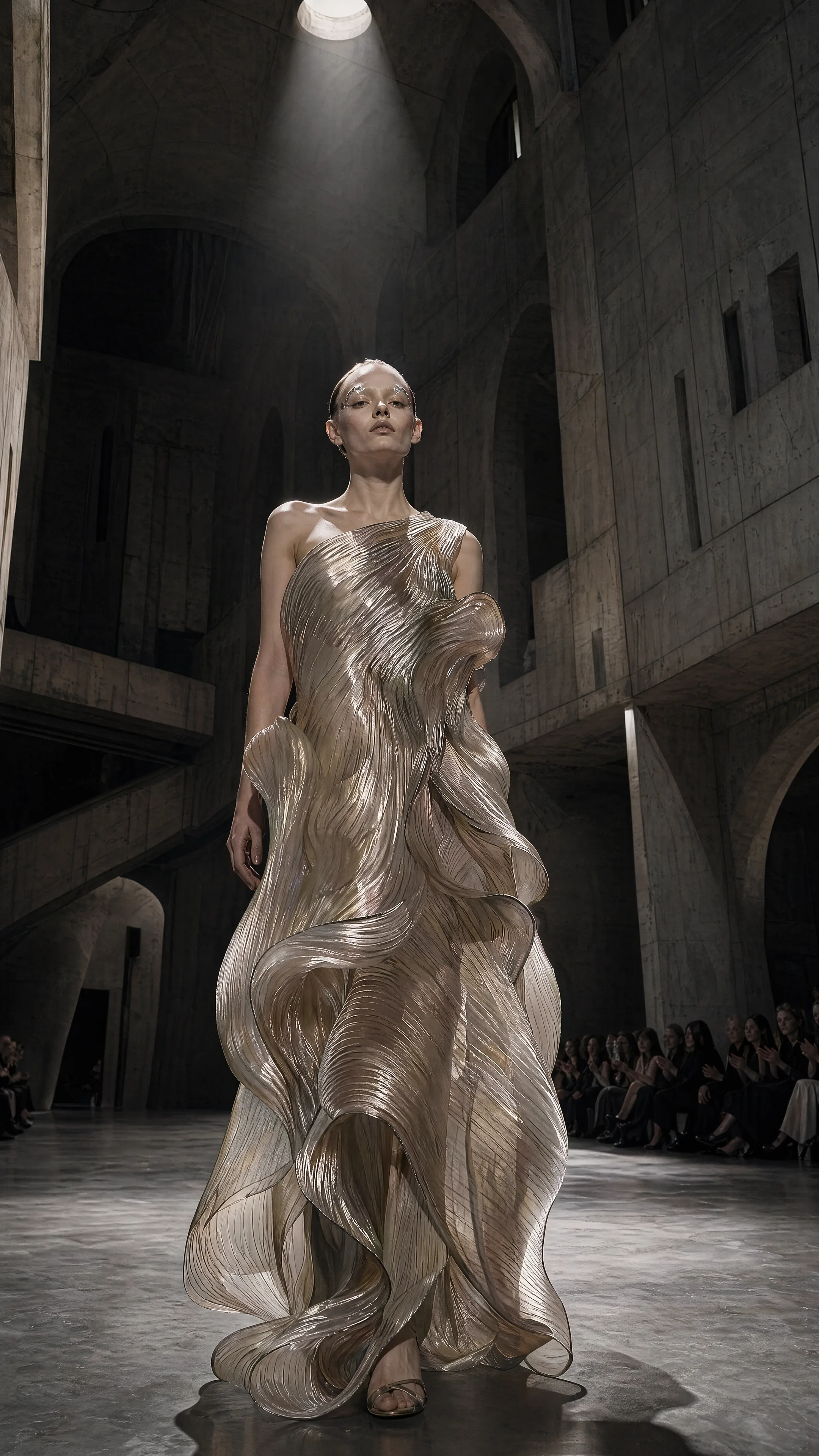 haute couture sculptural runway
