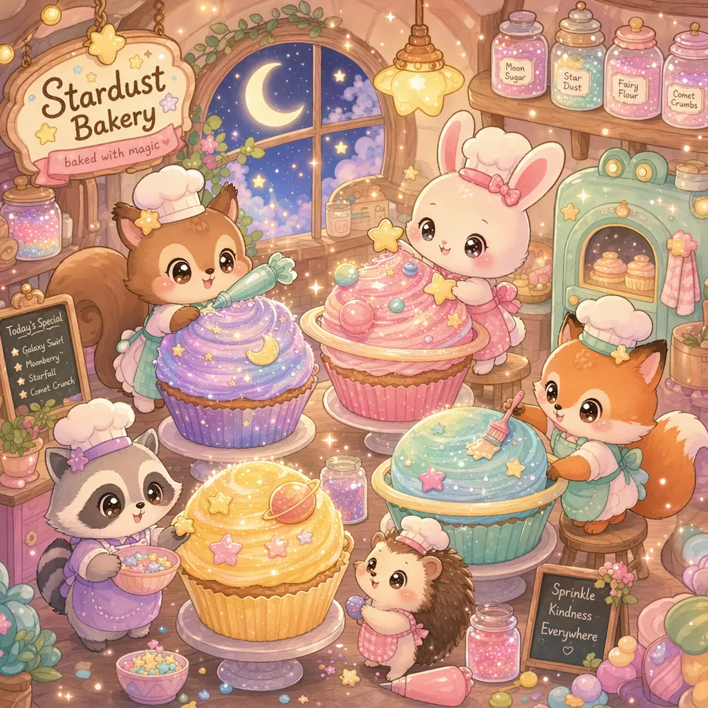 chibi kawaii bakery