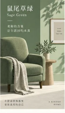 鼠尾草绿 Sage Green