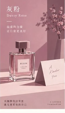 灰粉 Dusty Rose