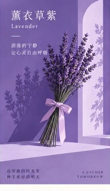 薰衣草紫 Lavender