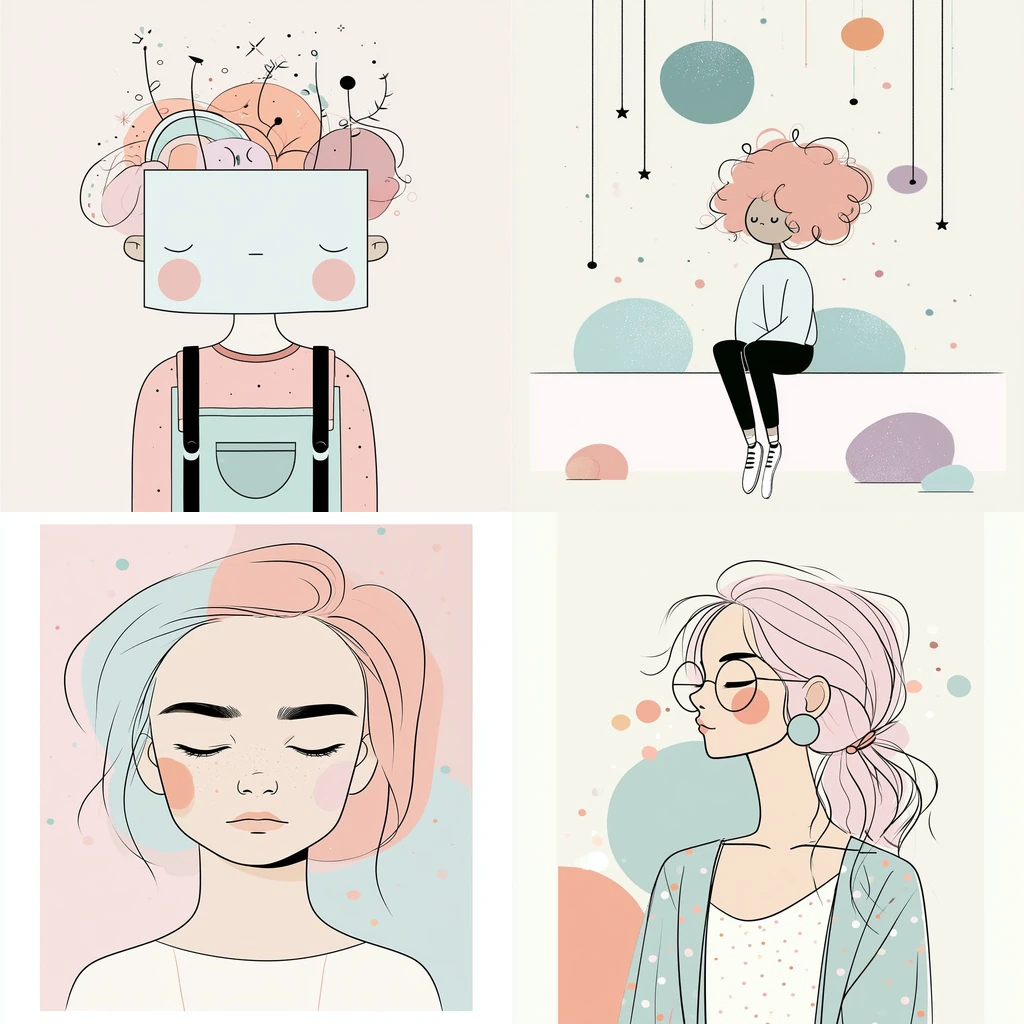 Minimalist Organic Pastel Editorial