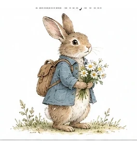 Naturalist Watercolor Animal Storybook