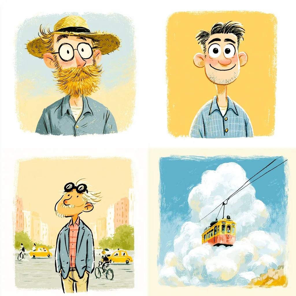 Charming Vintage Storybook Illustration