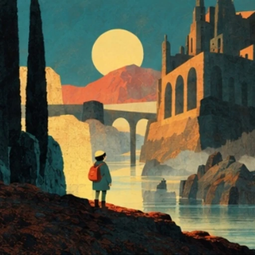 Manuel Marsol Bold Acrylic Cinematic Storybook