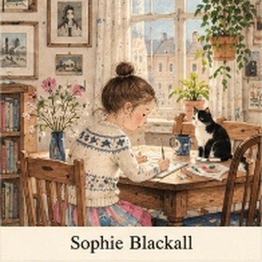 Sophie Blackall Vintage Chinese Ink & Watercolor Storybook