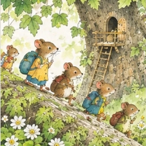 Kazuo Iwamura Warm Forest Animals Watercolor Storybook