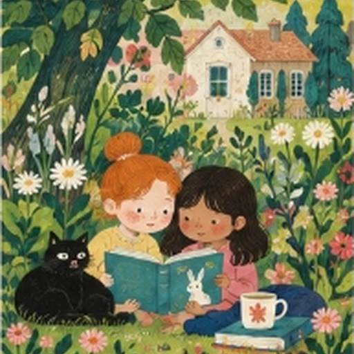 Rebecca Green Cozy Gouache & Colored Pencil Storybook