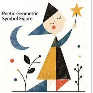 Poetic Geometric Symbol Figure