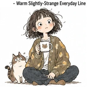 Warm Slightly-Strange Everyday Line