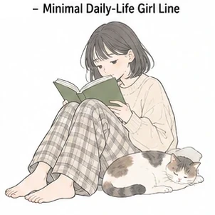 Minimal Daily-Life Girl Line