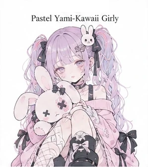 Pastel Yami-Kawaii Girly