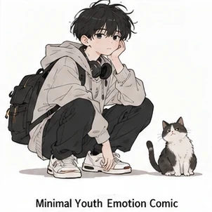Minimal Youth Emotion Comic