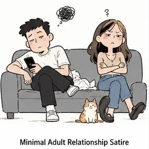 Minimal Adult Relationship Satire