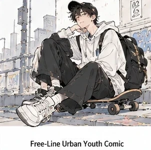 Free-Line Urban Youth Comic