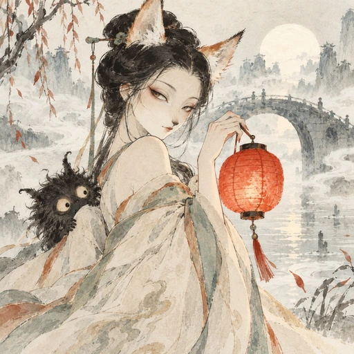 Airy Chinese Ink Fantasy Animation