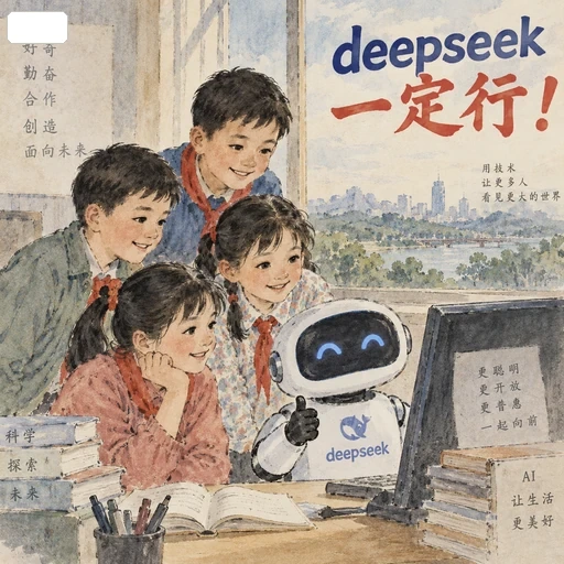 1980s-1990s Chinese Textbook Illustration
