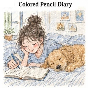 Colored Pencil Diary