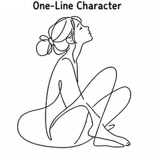 One-Line Character
