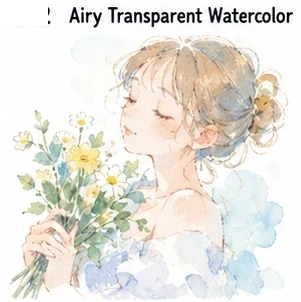 Airy Transparent Watercolor