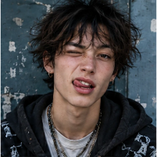 i-D Raw Youth Subculture Direct-Flash Portrait Photography