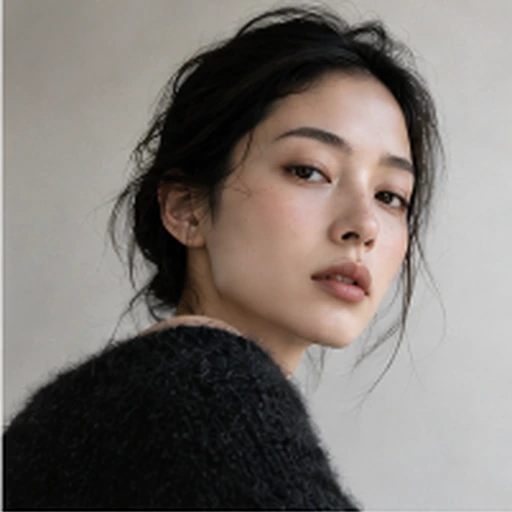 The Gentlewoman Restrained Monochrome Modern Female Portrait