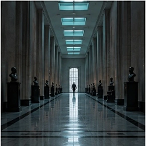 Stanley Kubrick One-Point Perspective Cold Symmetrical Sci-Fi Cinema