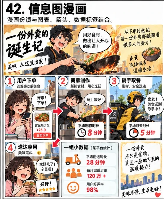信息图漫画