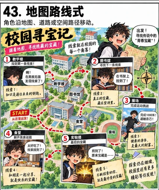 地图路线式