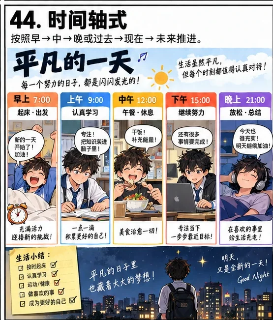 时间轴式
