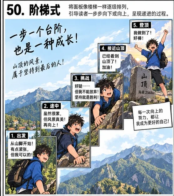 阶梯式