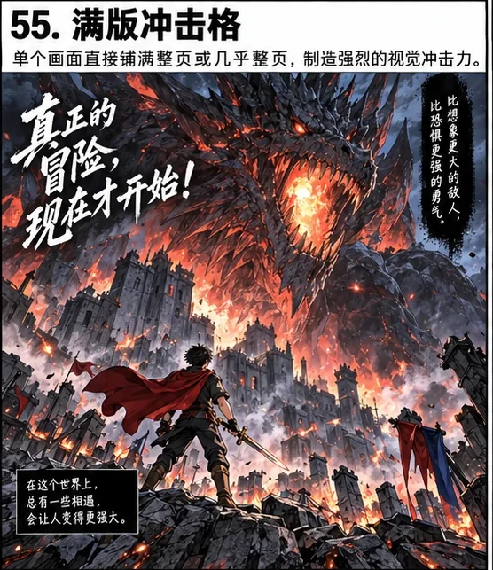 满版冲击格