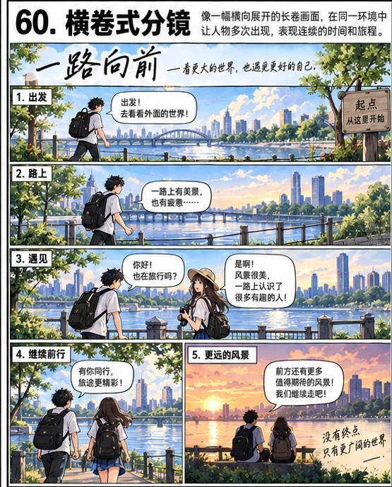 横卷式分镜