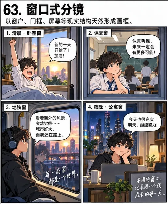 窗口式分镜