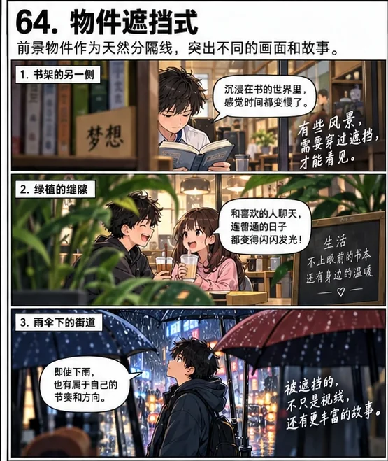 物件遮挡式