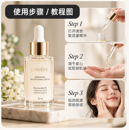 使用步骤 / 教程图