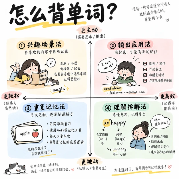 四象限矩阵信息图