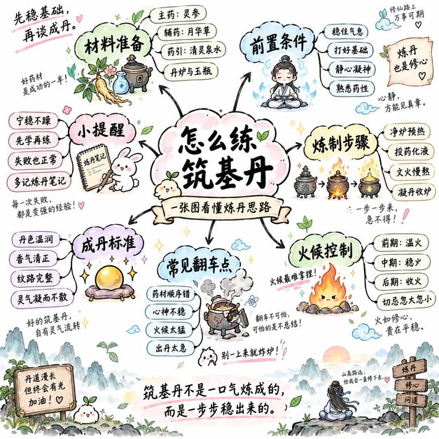 思维导图型信息图