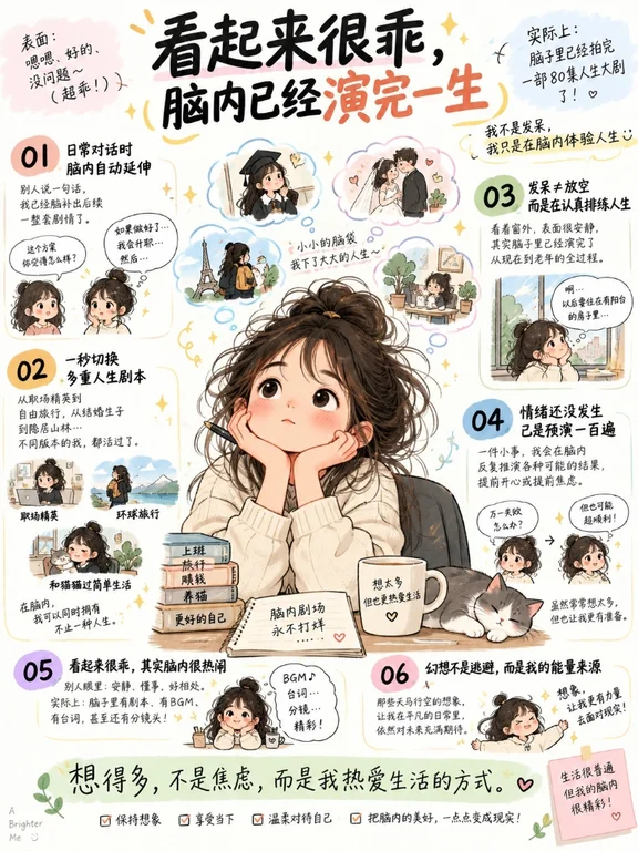手绘编辑式知识信息图