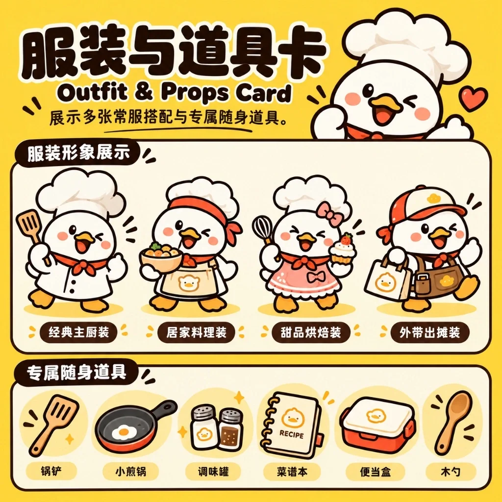 IP服装与道具卡