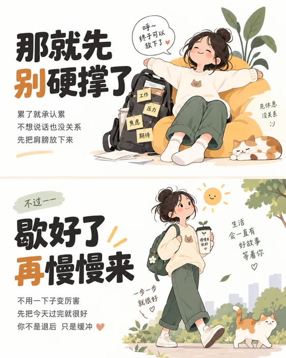 上下双区递进短句卡